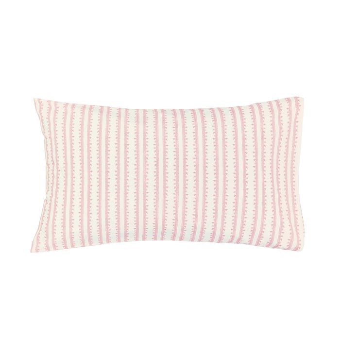 Burleigh x Bedeck of Belfast Asiatic Pheasants Pair of Standard Pillowcases, Pink