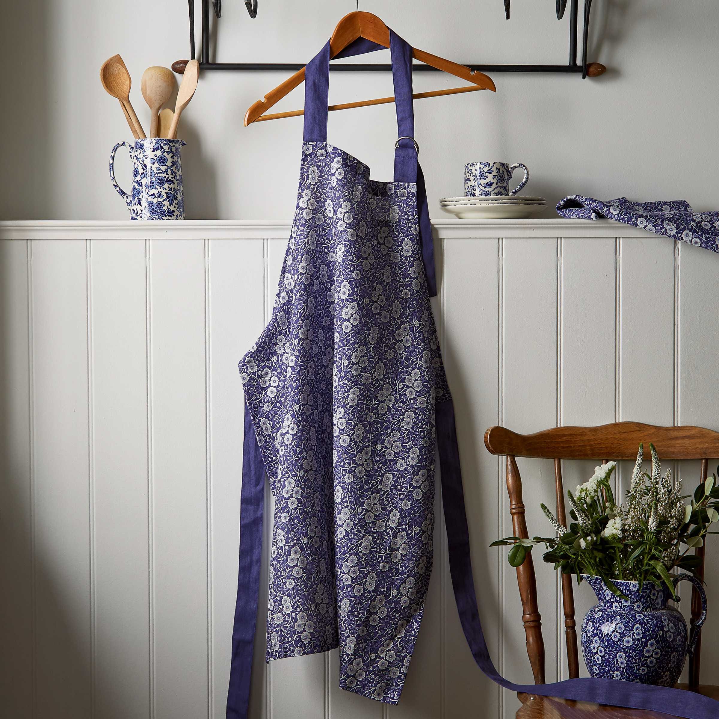 Burleigh x Bedeck of Belfast Calico Apron, Blue