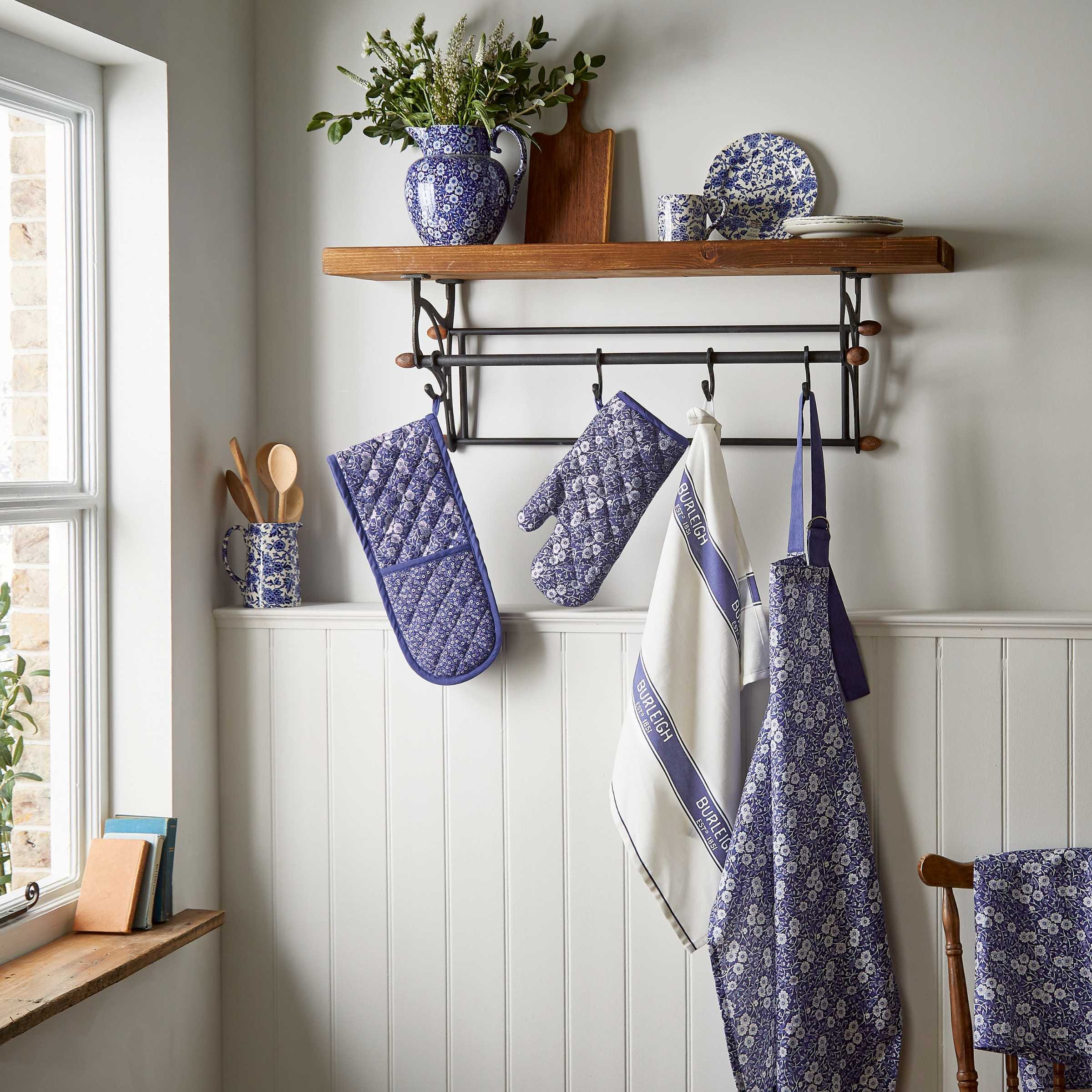 Burleigh x Bedeck of Belfast Calico Apron, Blue
