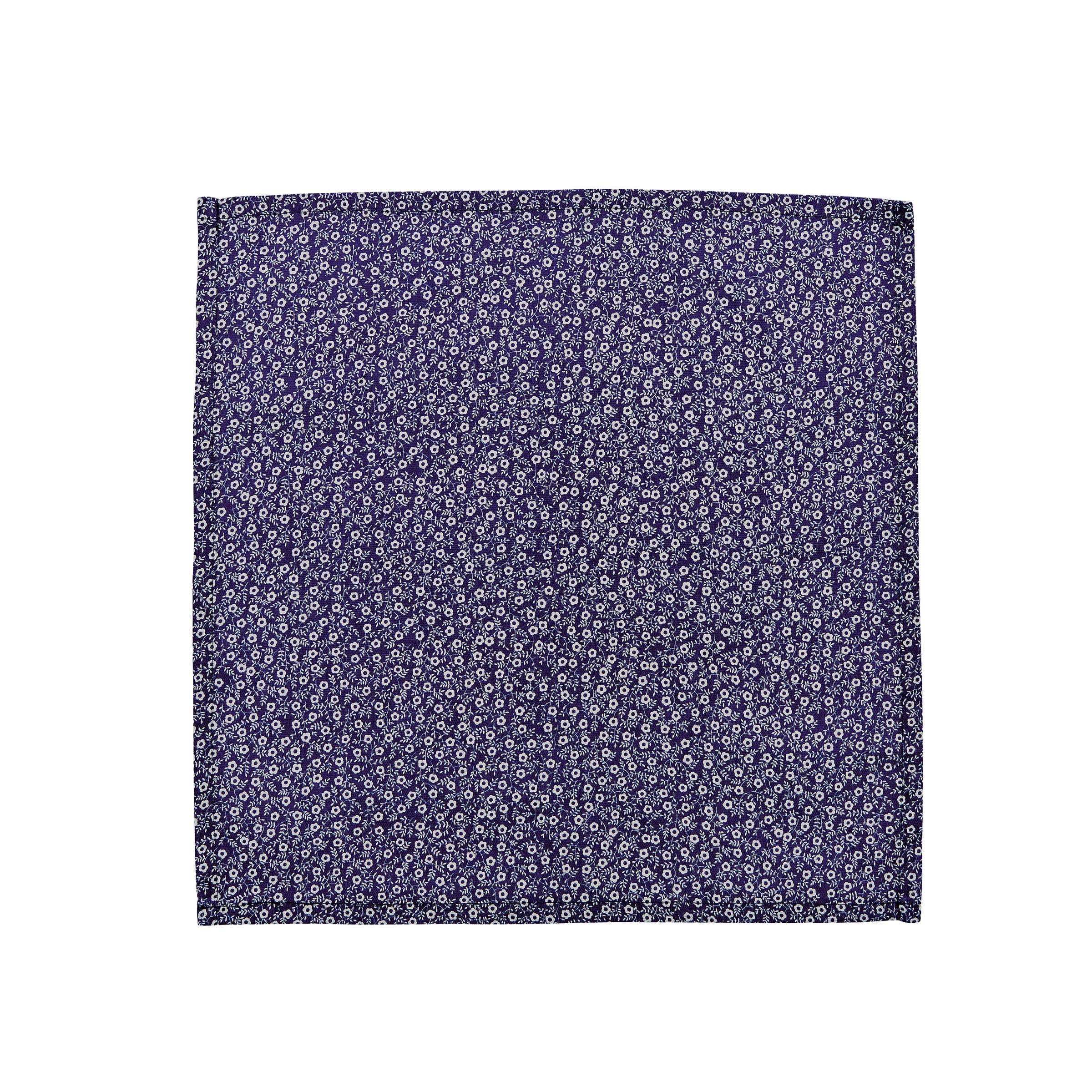 Burleigh x Bedeck of Belfast Calico Napkins, Blue - Set of 4