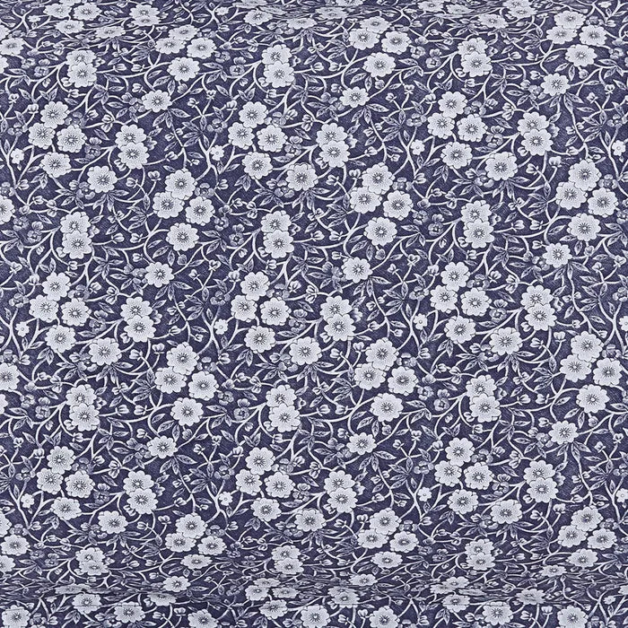 Burleigh x Bedeck of Belfast Calico Lined Curtains in Blue