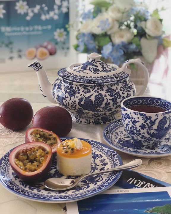 Burleigh Blue Regal Peacock Teapot 500ml Gift Box