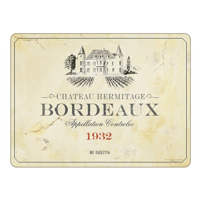 Pimpernel Vin de France Placemats - Set of 6 30.5 x 23cm Boxed Set