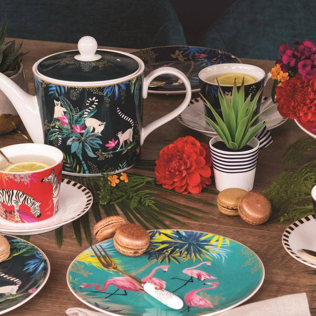 Sara Miller London  Tahiti Teapot Lemur