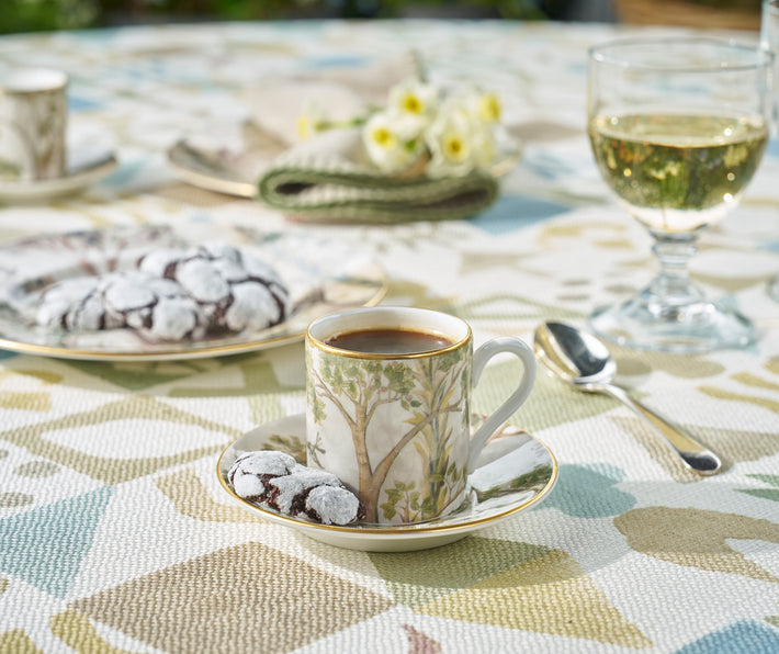Kit kemp Gold Espresso Cup & Scr Tall Trees