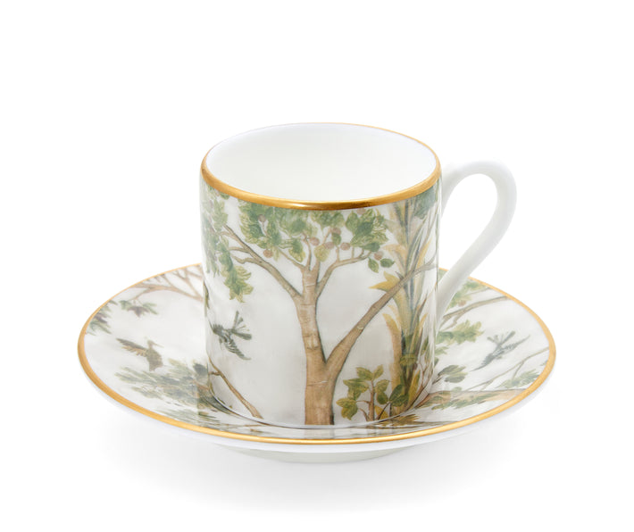 Kit kemp Gold Espresso Cup & Scr Tall Trees