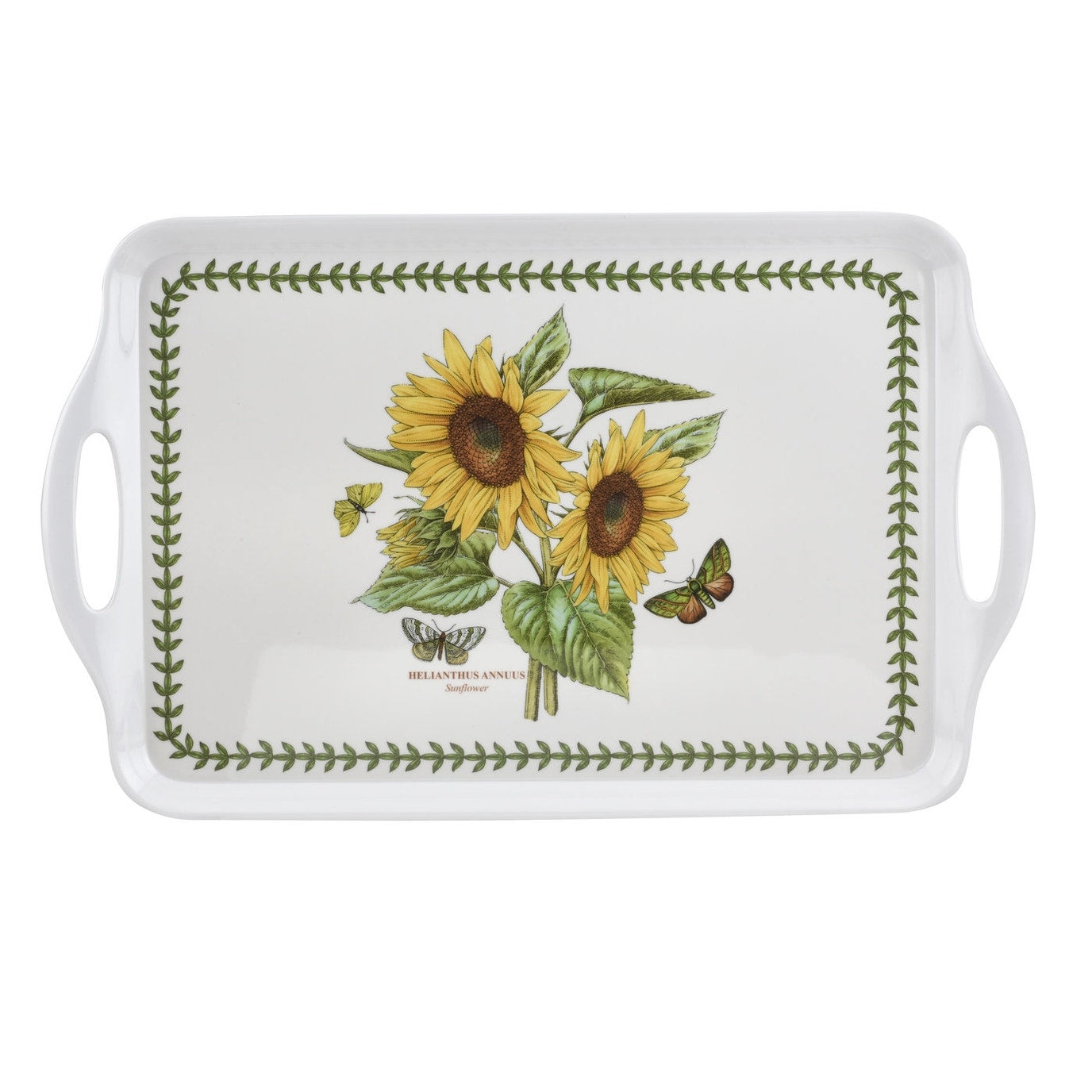 Botanic Garden Large Handled Tray - Sunflower 48 x 29.5cm Muliples of 6
